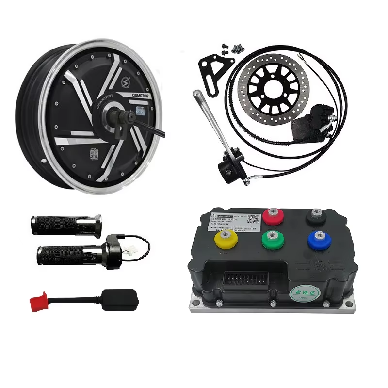 Qs273 Hub Motor 8000W 72V - QS273 13インチ 8000W 72V 120KMH インホイールハブモーター電動バイク変換キット