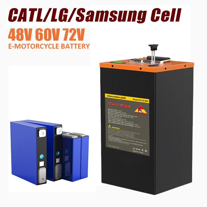 カスタマイズされた48V 60V 72ボルト72v 40Ah - 72V 60Ah Lifepo4 Battery Pack のレビューと価格