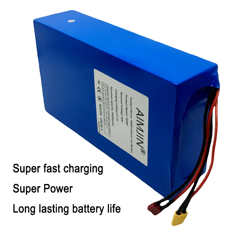 16S8p 1000-3000W 新品リチウムバッテリー 6 - 60V 30Ah Electric Scooter Battery のレビューと価格