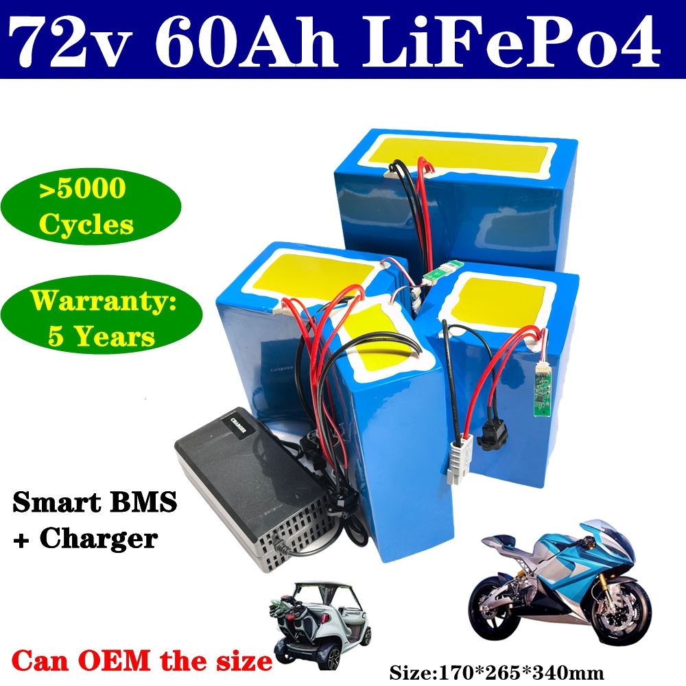 リチウム 72V 60Ah lifepo4 バッテリーパック - 72V 60Ah Lifepo4 Battery Pack のレビューと価格